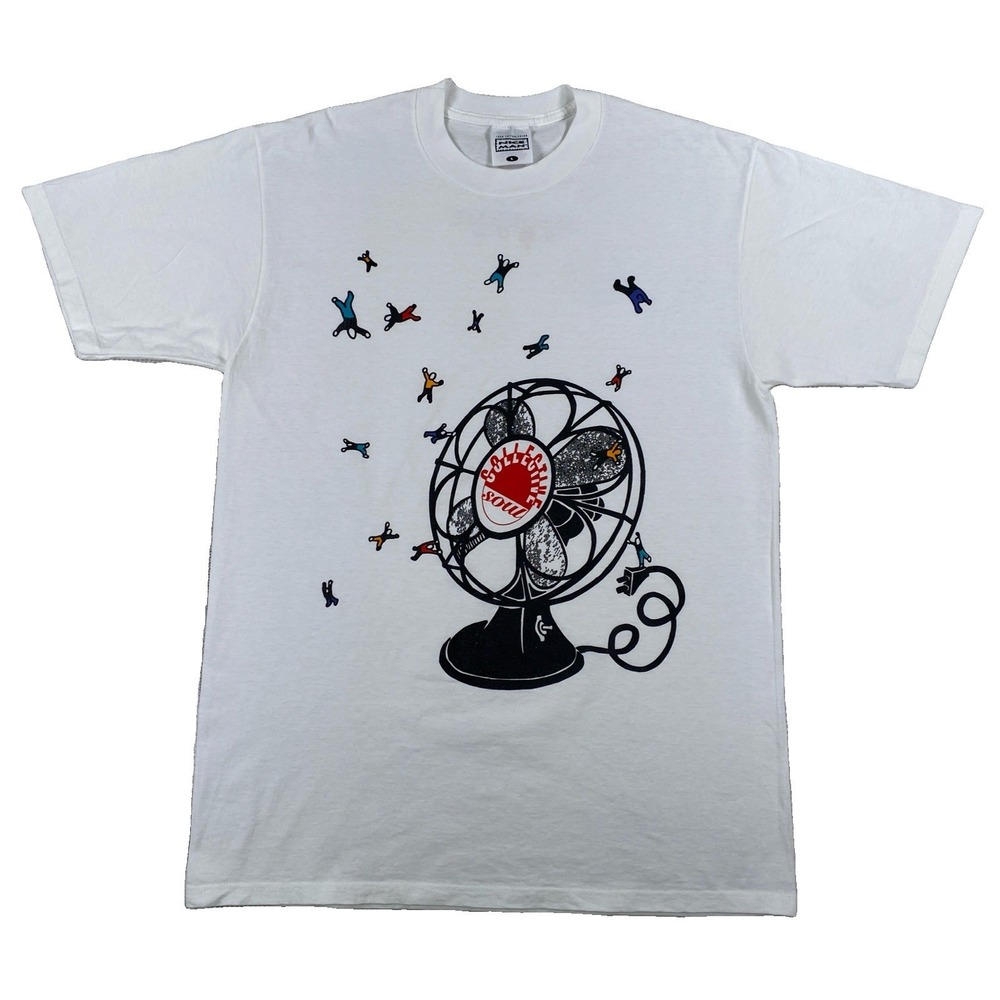 Vintage Collective Soul Band Desk Fan T-Shirt Large White Nice Man (Read Desc)